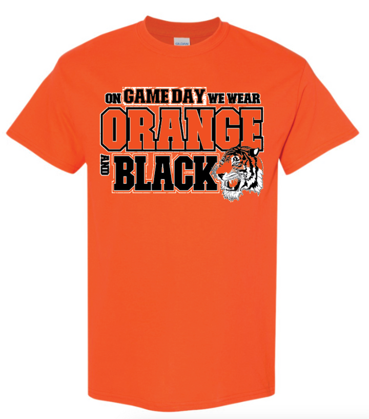 Game Day Cotton Tee- Adult (Tie Dye Option Available)