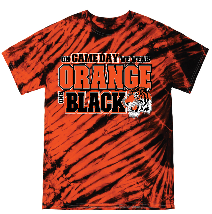 Game Day Shirt Cotton Tee- Youth (Tie Dye Option available)
