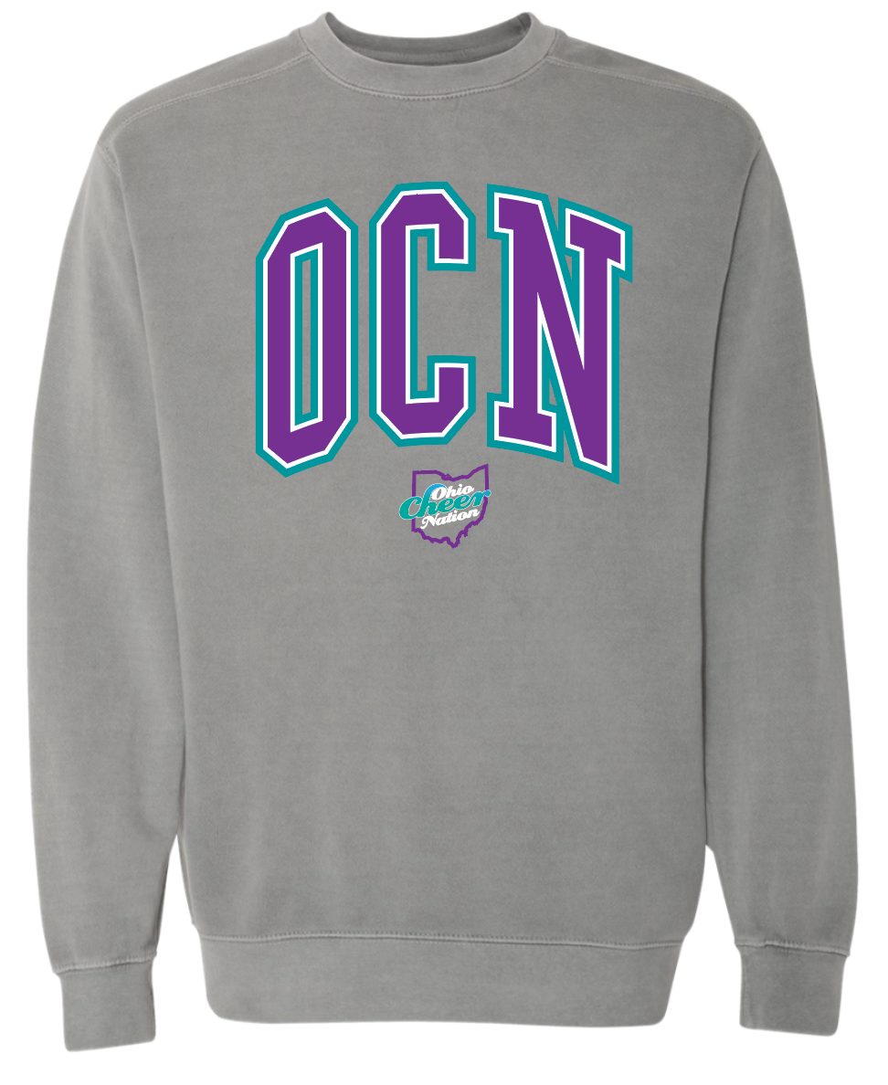 Ohio Cheer Nation- Comfort Colors Crewneck Adult