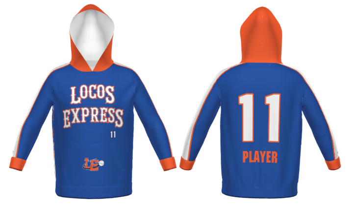 Lima Locos Express Sublimated Sweatshirt - Royal