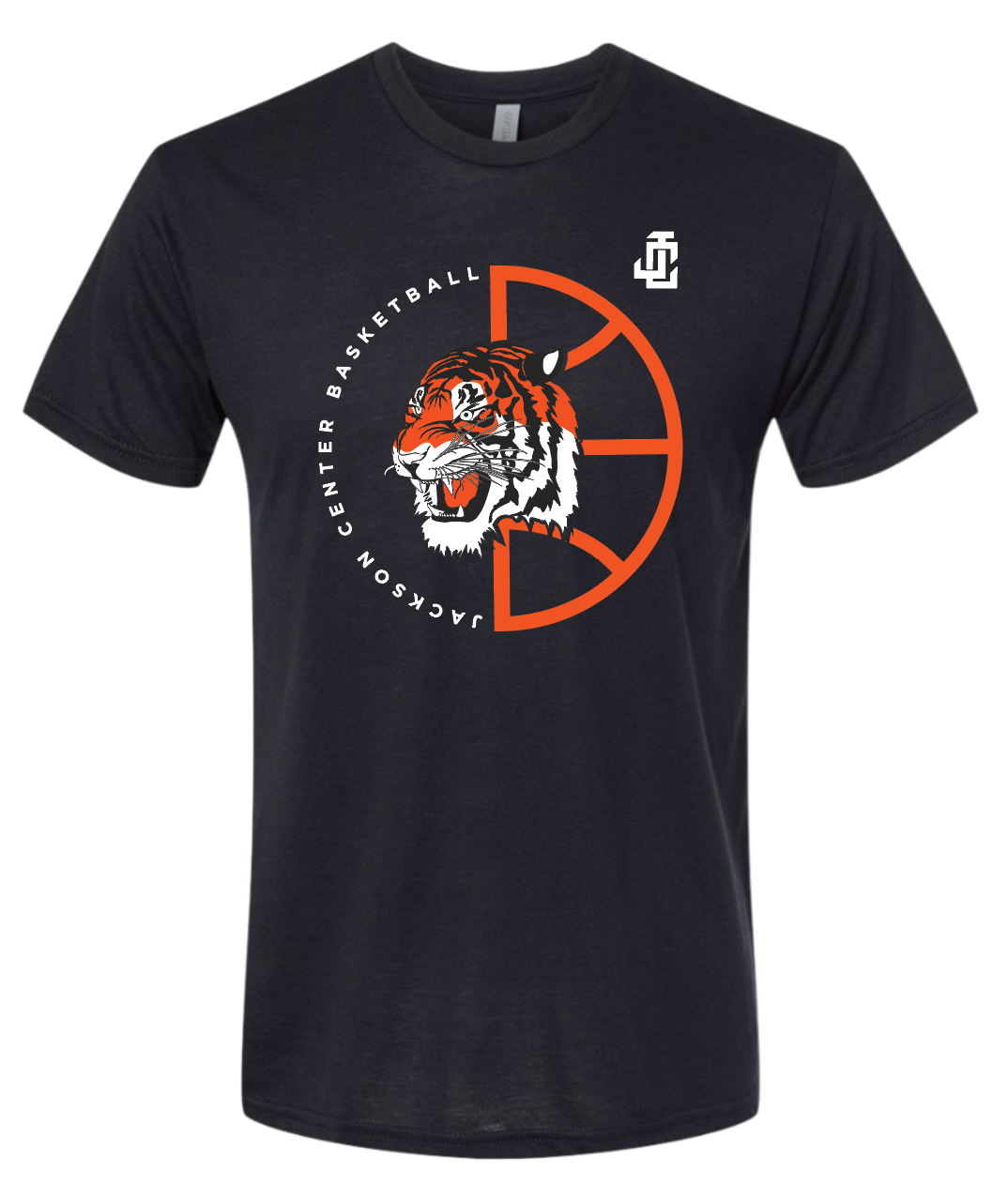 Tigers Basketball Triblend Shirt (Youth & Adult) - Black