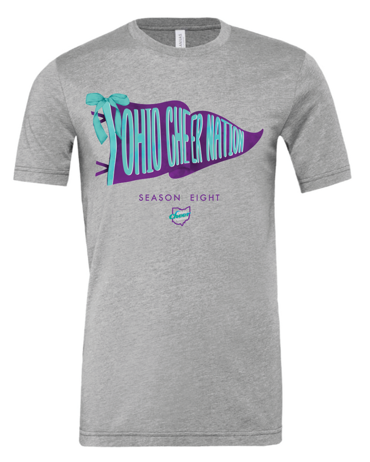 Ohio Cheer Nation Season 8 Bella Triblend Shirt - Adult & Youth