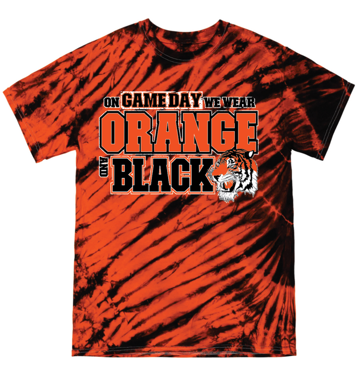 Game Day Cotton Tee- Adult (Tie Dye Option Available)