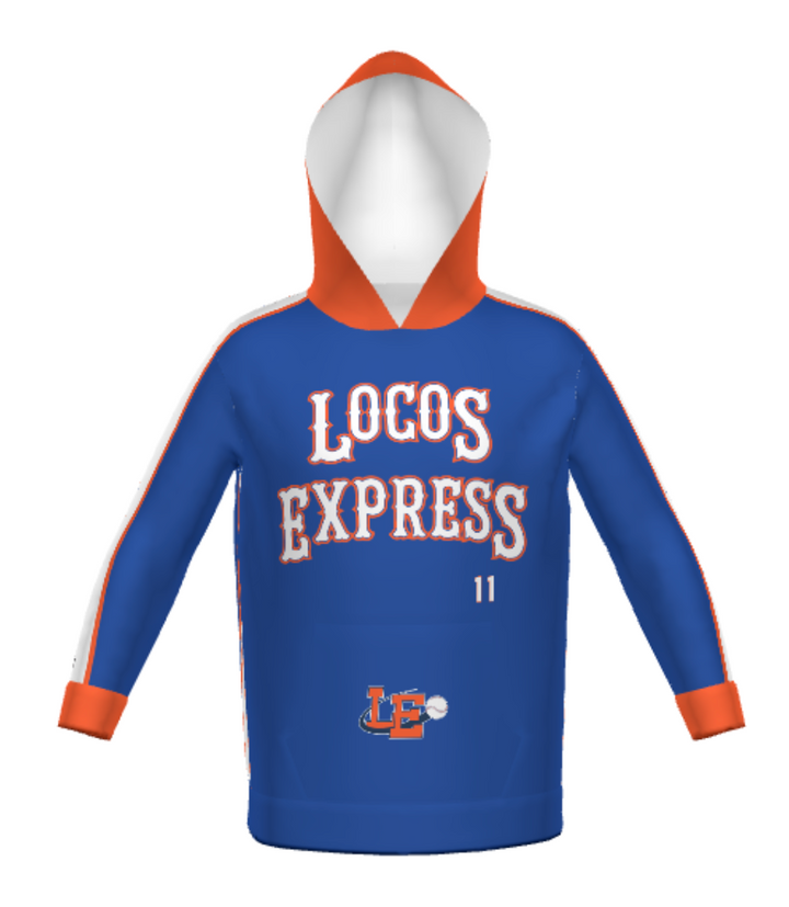 Lima Locos Express Sublimated Sweatshirt - Royal