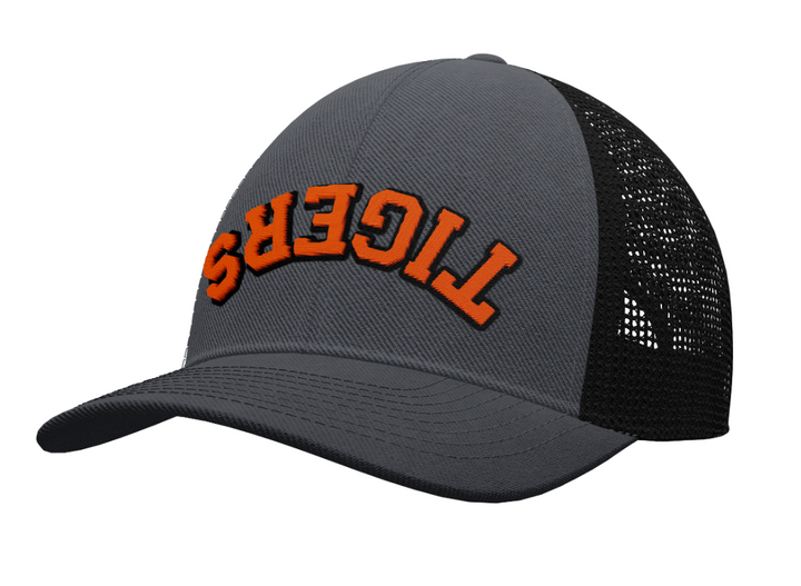 Embroidered TIGERS Low-Profile Trucker Cap