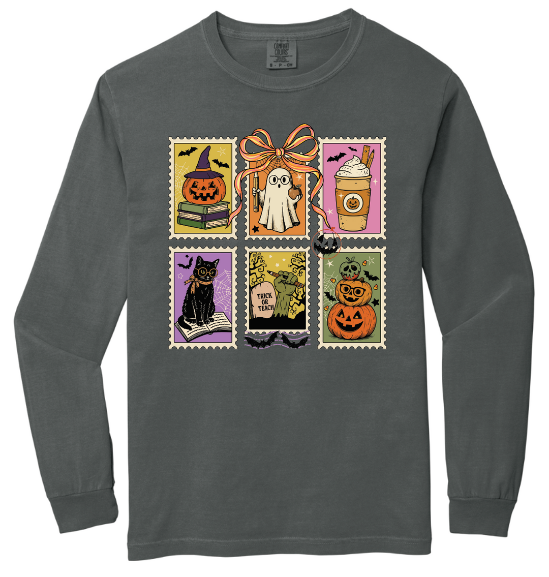 Teacher Ghost Framed Long Sleeve