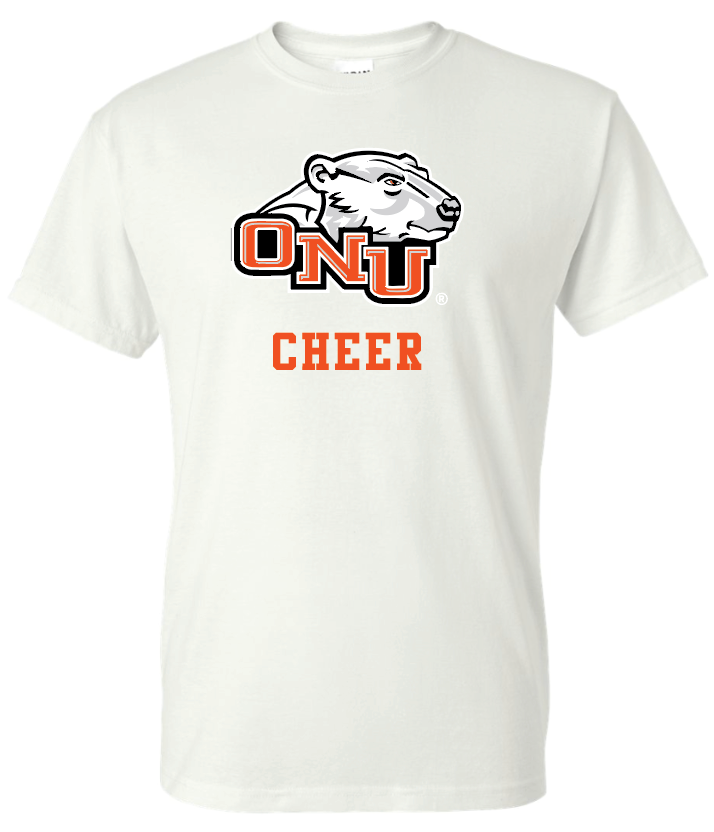 ONU Cheer Athletic 50/50 Cotton Tee - Adult & Youth