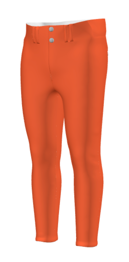 Lima Locos Express 11U Jersey Pants - Orange (Youth and Adult)