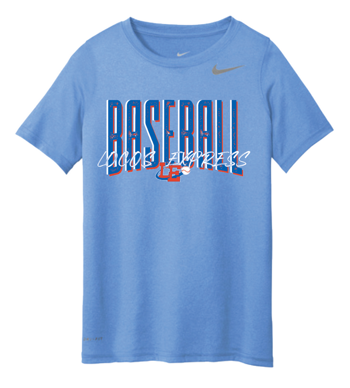 Locos Express Nike Youth Legend DriFit Short Sleeve Tee