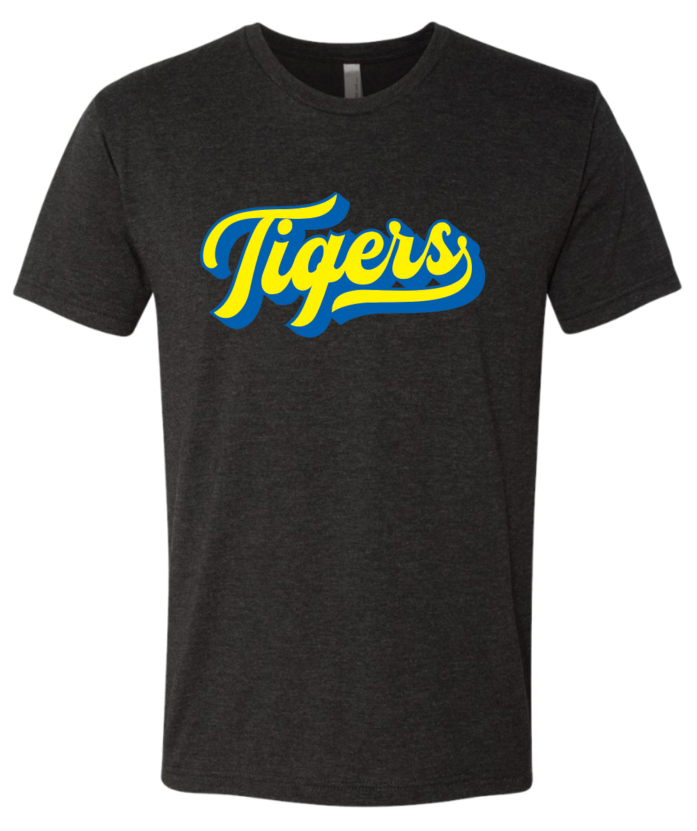 Youth Waynesfield Goshen Tigers Script Triblend Tee