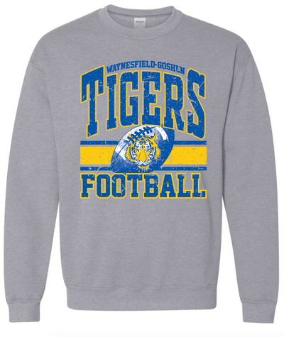 Tiger Football Crewneck - Youth