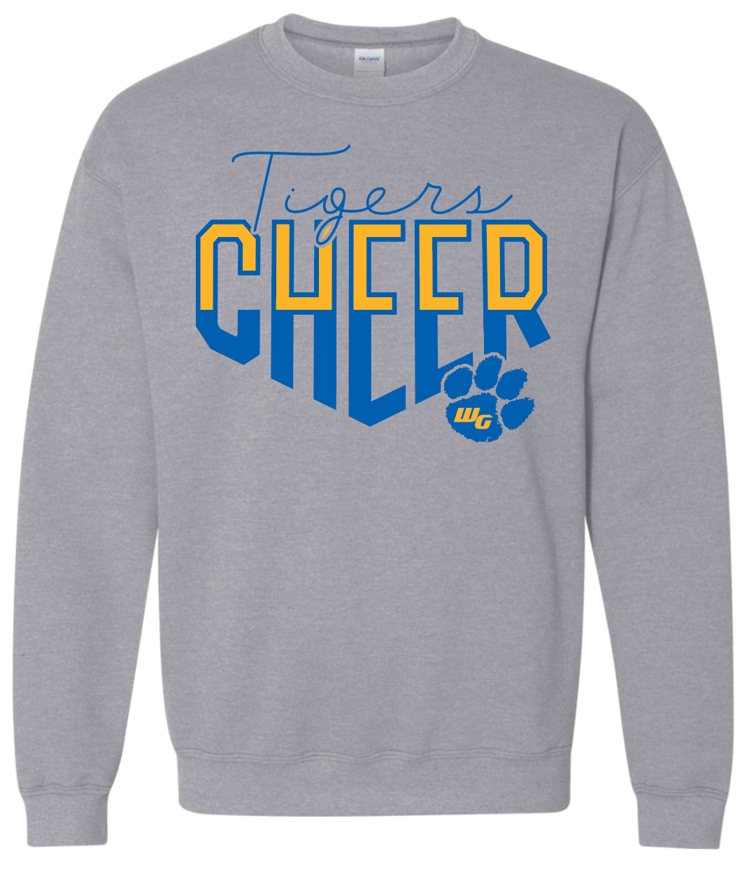 Tiger Cheer Crewneck - Youth