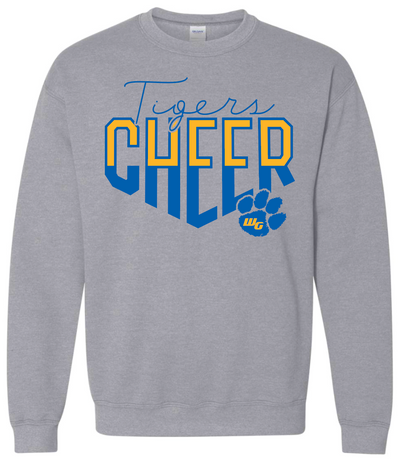 Tiger Cheer Crewneck - Youth