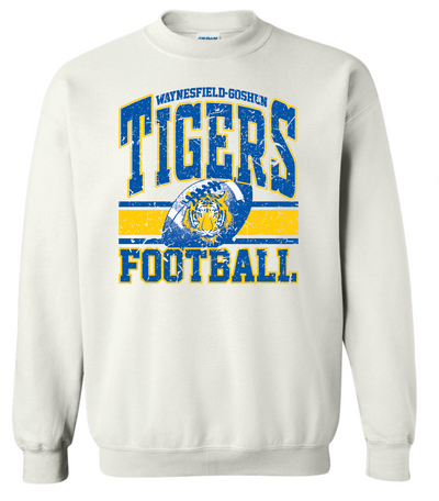 Tiger Football Crewneck - Youth