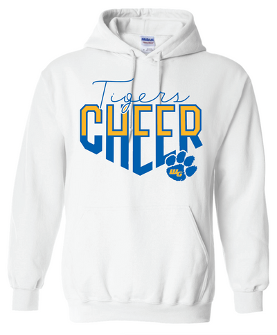 Tiger Cheer 50/50 Hooded Sweatshirt -  Youth