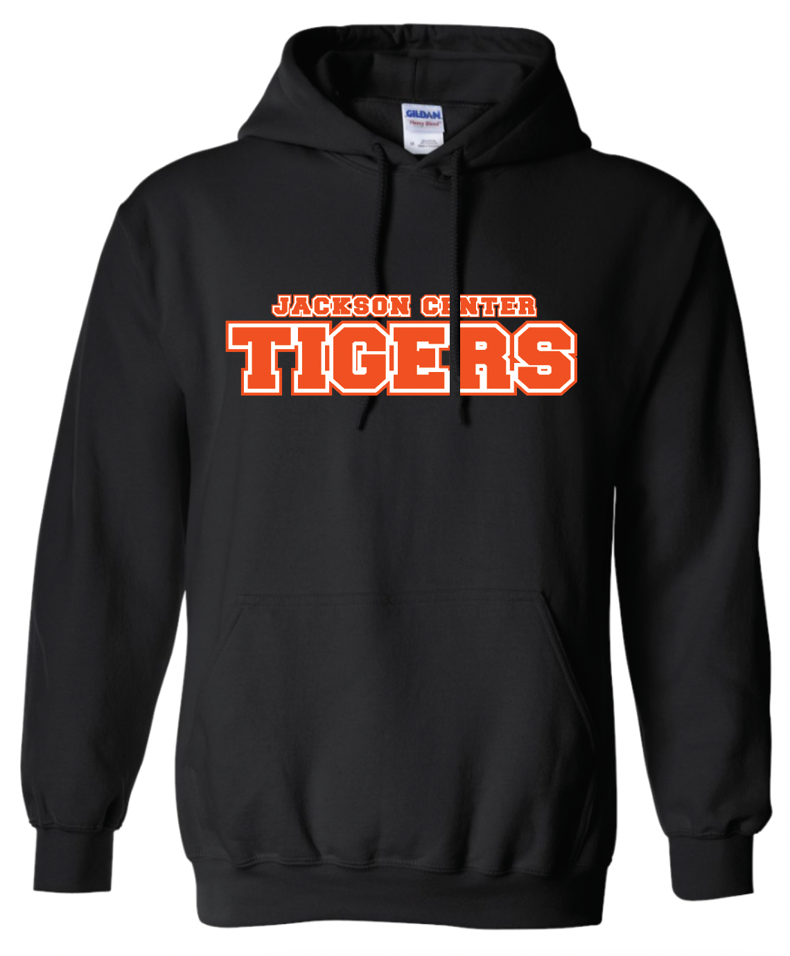 Jackson Center Tigers Gildan Hooded Sweatshirt