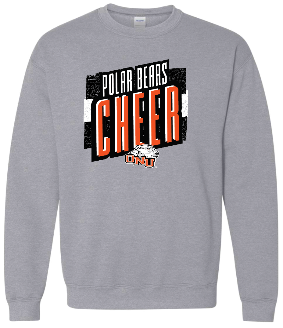 ONU Cheer Bold Stripes Crewneck - Adult