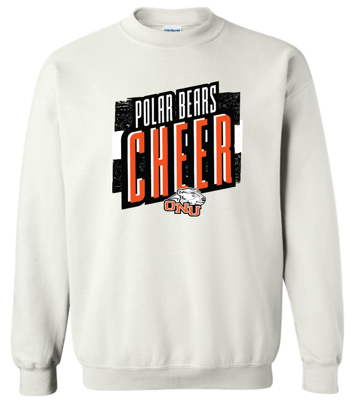 ONU Cheer Bold Stripes Crewneck - Adult