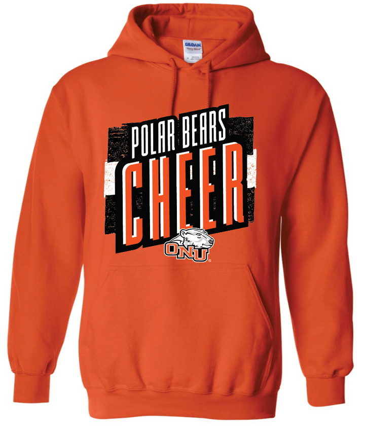 ONU Cheer Bold Stripes 50/50 Hooded Sweatshirt - Adult