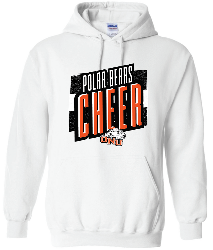 ONU Cheer Bold Stripes 50/50 Hooded Sweatshirt - Adult