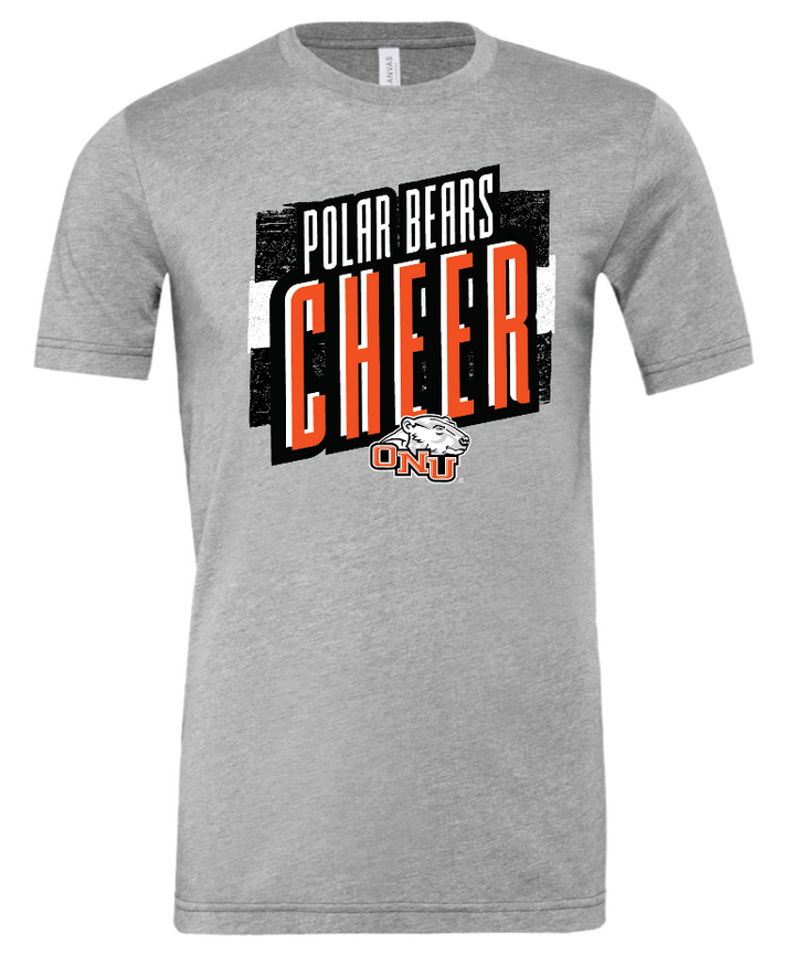 ONU Cheer Bold Stripes Triblend Shirt - Adult & Youth