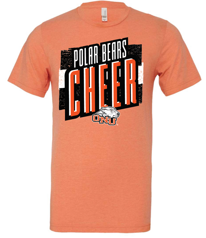 ONU Cheer Bold Stripes Triblend Shirt - Adult & Youth