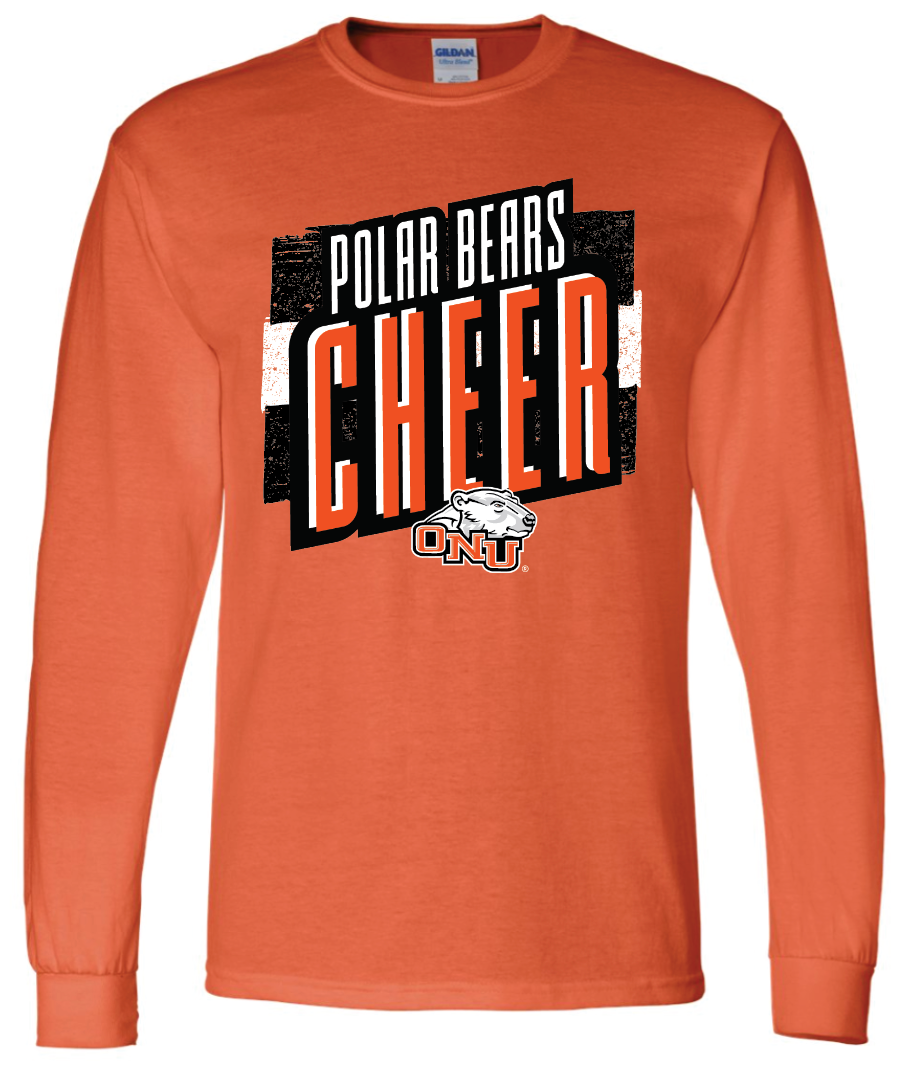 ONU Cheer Bold Stripes 50/50 Long Sleeve - Adult