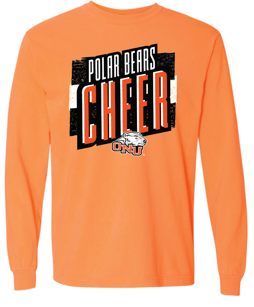 ONU Cheer Bold Stripes Heavyweight Long Sleeve Tee - Adult