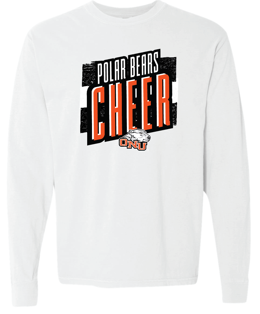 ONU Cheer Bold Stripes Heavyweight Long Sleeve Tee - Adult