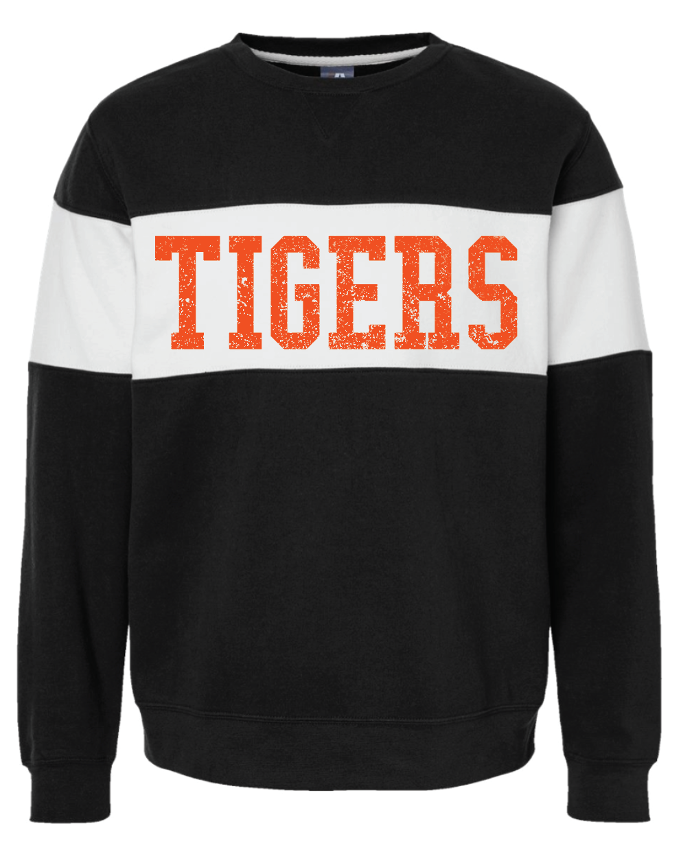 Tigers Colorblock Crewneck