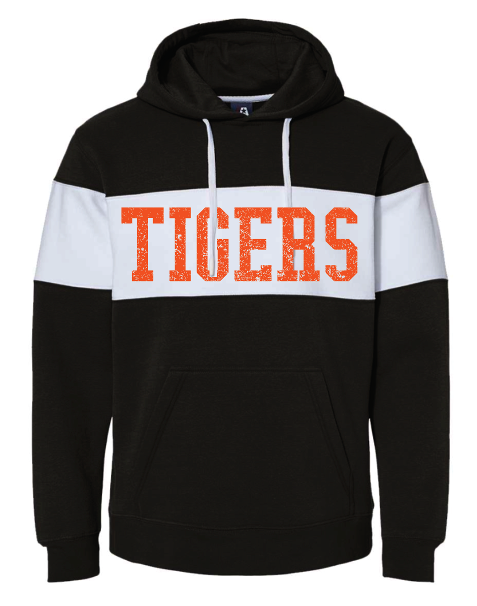 Tigers Colorblock Crew Hoodie