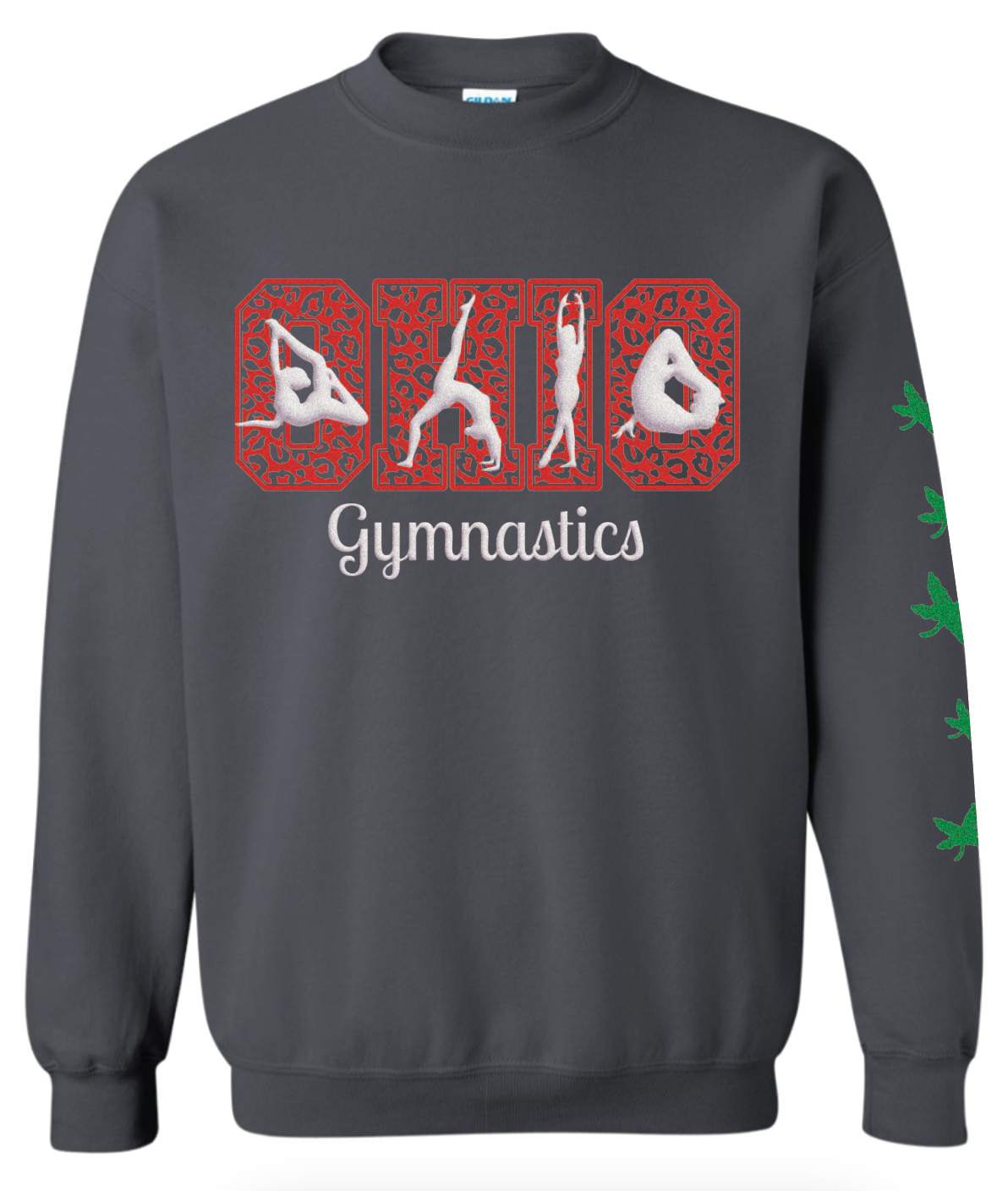 Ohio Gymnastics Adult Gildan Crewneck