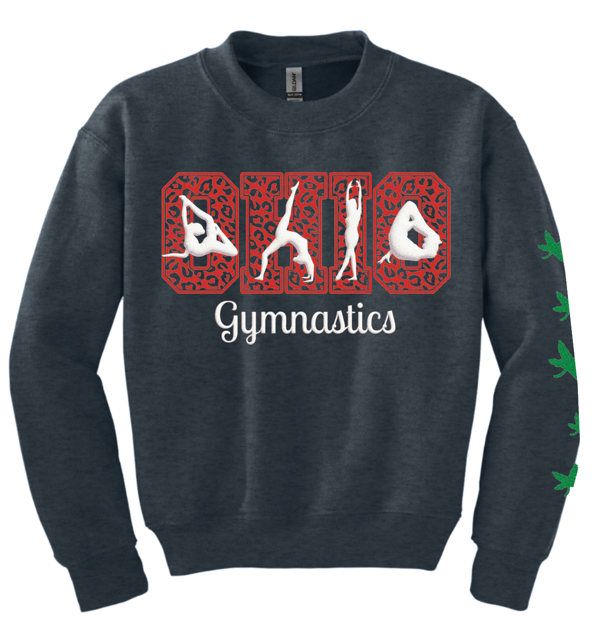 Ohio Gymnastics Youth Gildan Crewneck