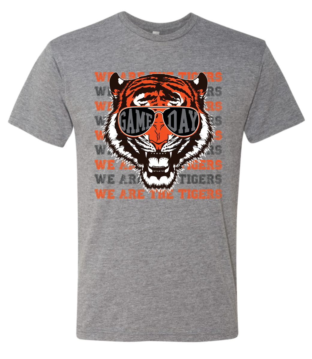 Game Day We are Tigers Triblend Tee- Unisex