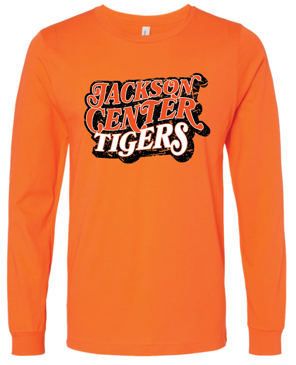 JC Tigers Distressed Bella Long Sleeve