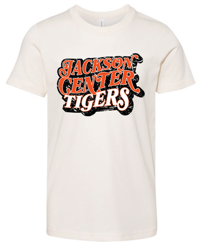 JC Tigers Distressed Bella Tee- Youth