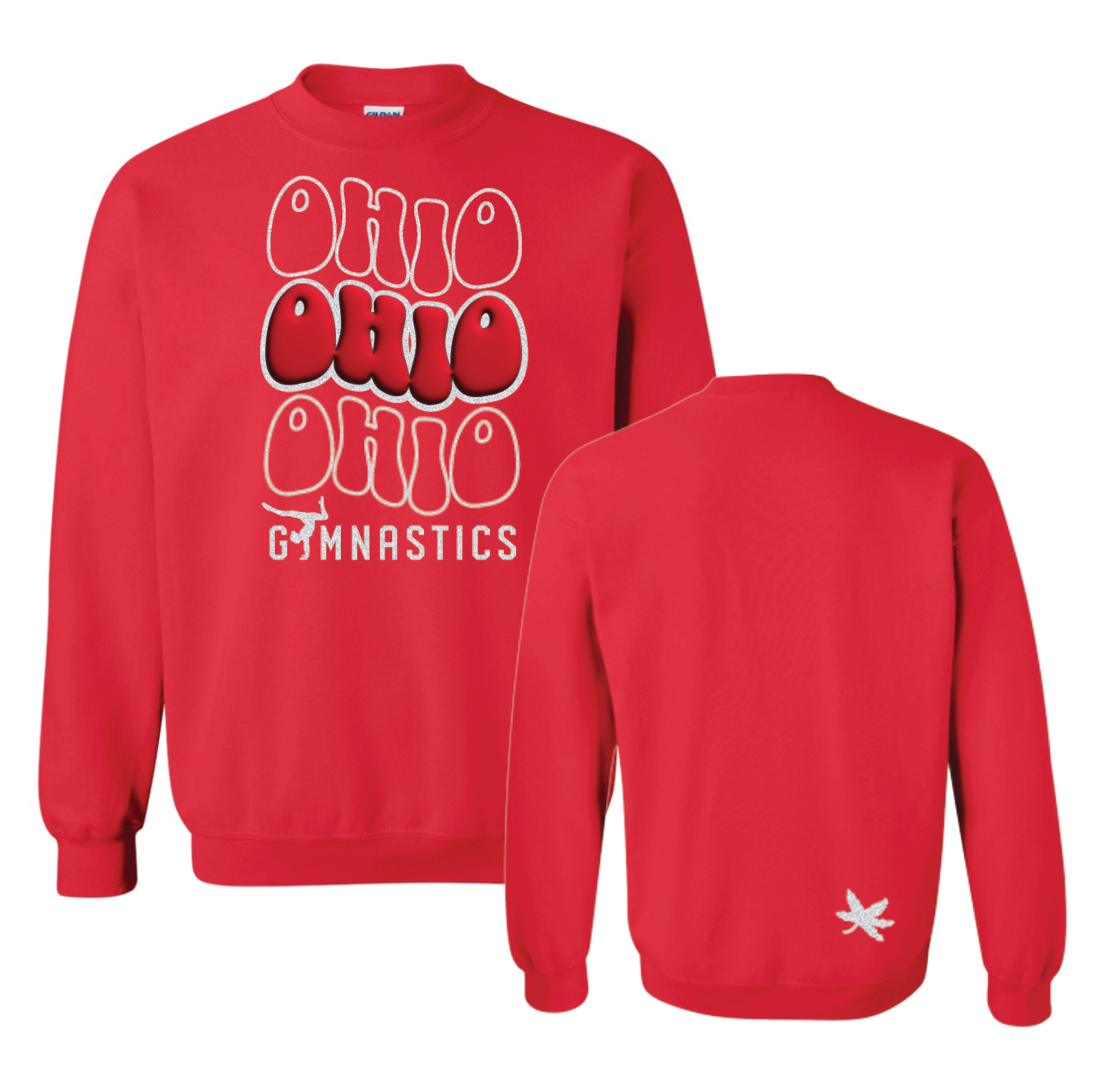 Ohio Gymnastics Adult Gildan Crewneck