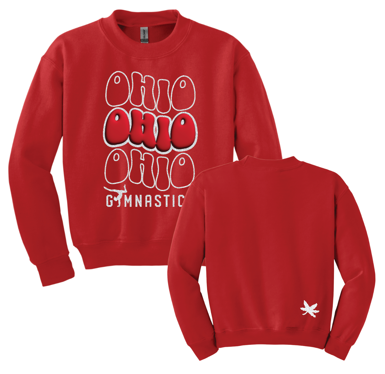 Ohio Gymnastics Youth Gildan Crewneck