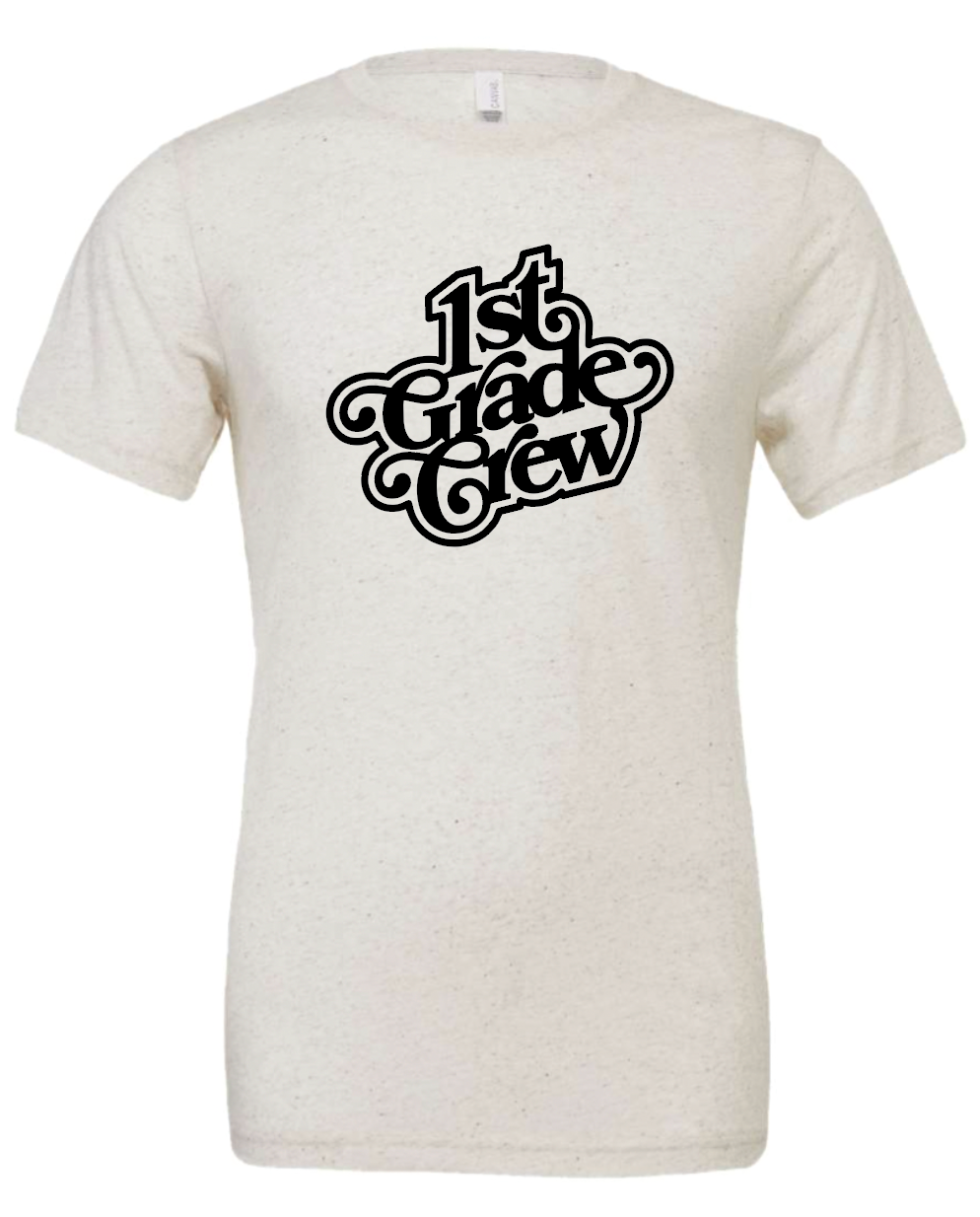 1st Grade Crew Triblend T-Shirt