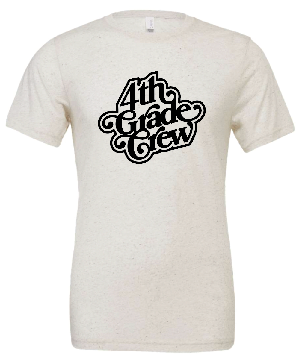 4th Grade Crew Triblend T-Shirt