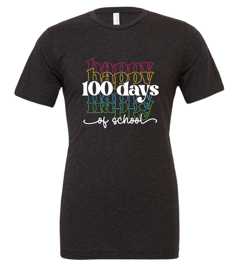 100 Days of School Triblend T-Shirt