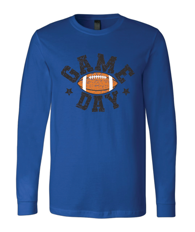 Adult Game Day Triblend Long Sleeve