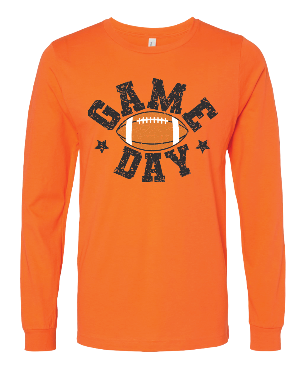 Adult Game Day Triblend Long Sleeve