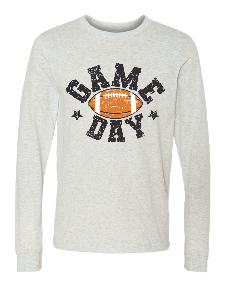 Adult Game Day Triblend Long Sleeve