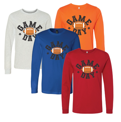 Adult Game Day Triblend Long Sleeve