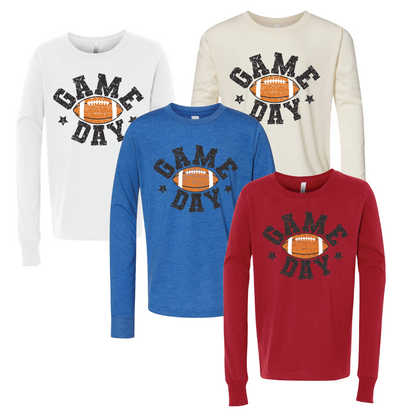 Youth Game Day Triblend Long Sleeve