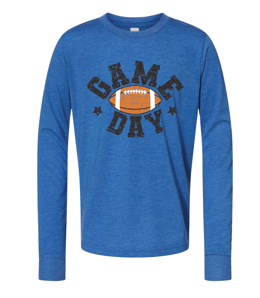 Youth Game Day Triblend Long Sleeve