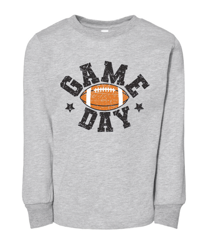 Toddler Game Day Triblend Long Sleeve