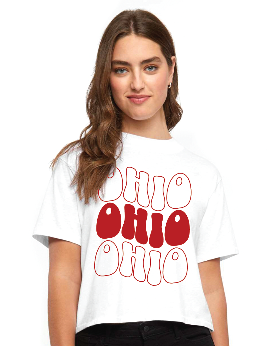 Ohio Women's Boxy Tee