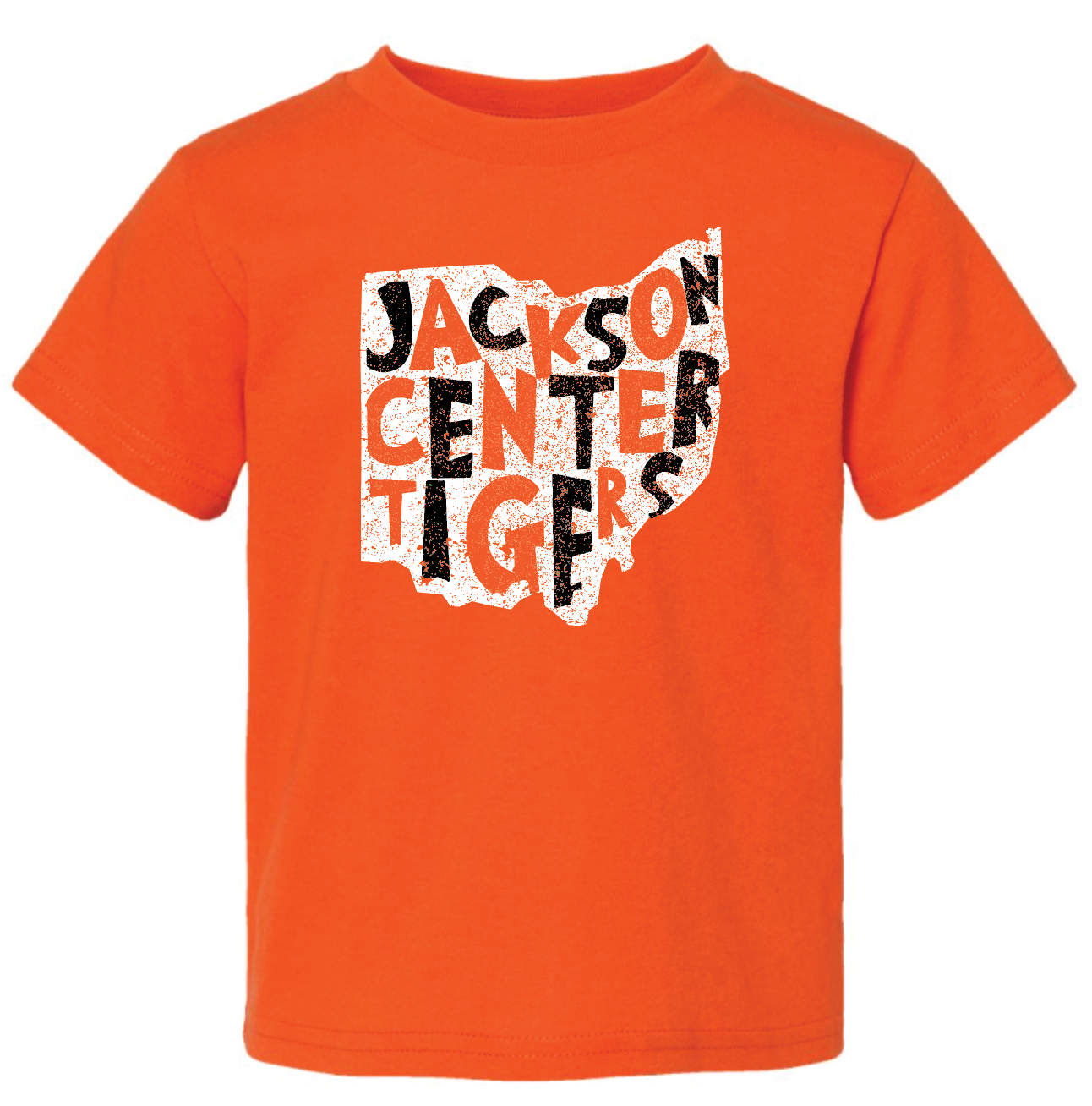 Jackson Center Ohio "Little Kid" T-Shirt (Orange)